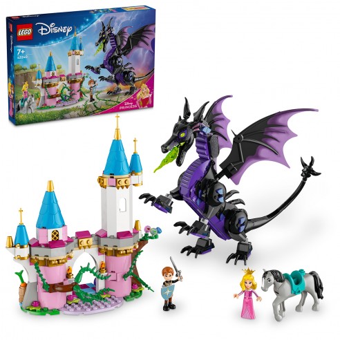 LEGO DISNEY DRAGON SHAPED EVIL 43240...