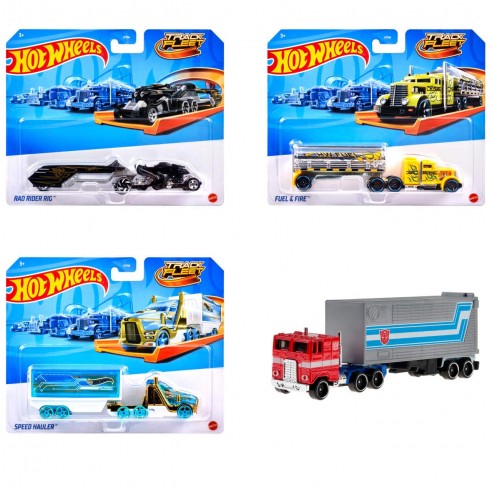 HOT WHEELS TRANSPORT TRUCK ASSORTMENT...