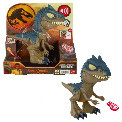 JURASSIC WORLD MEGA ROAR ALLOSAURUS...