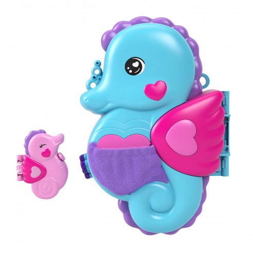 POLLY POCKET SEAHORSE CASE SET HWP03...