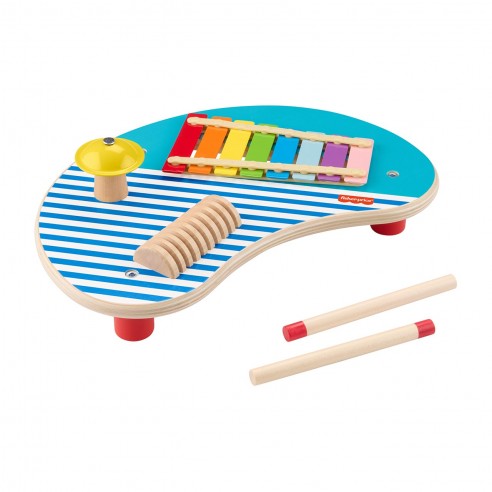 WOODEN MUSICAL TABLE HXT91 FISHER PRICE