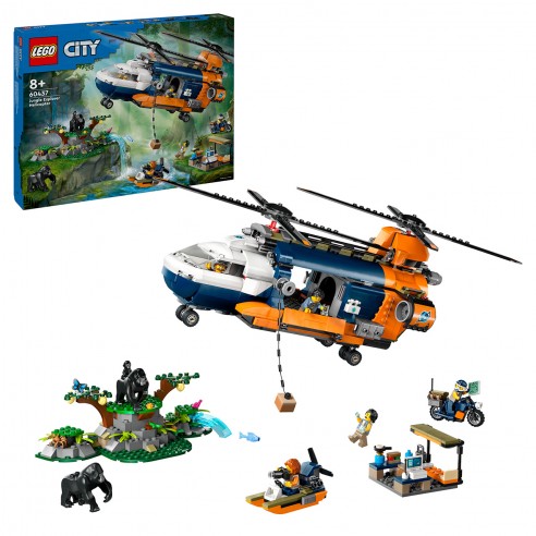 JUNGLE EXPLORERS: HELICOPTER IN LEGO...