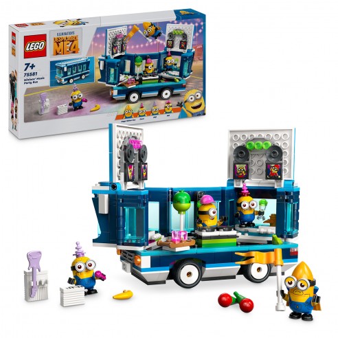 MINIONS MUSICAL PARTY BUS 75581 LEGO