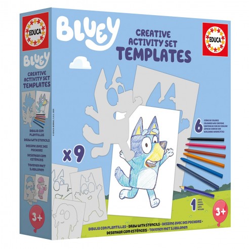 CREATIVE ACTIVITY SET TEMPLATES BLUEY...