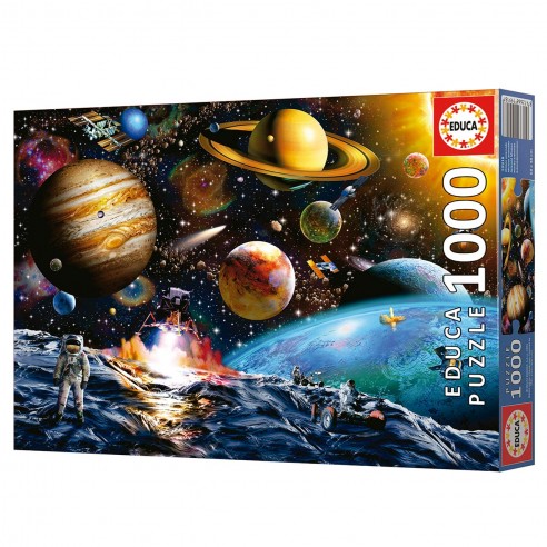 PUZZLE 1000 PIECES ASTEROID MISSION...