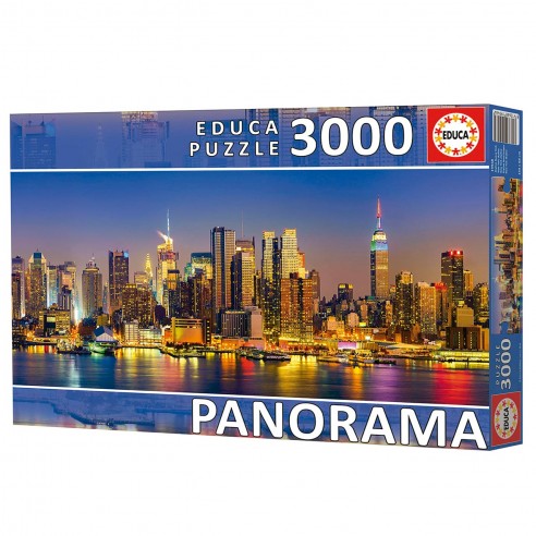 PUZZLE 3000 PIECES PANORAMA SKYLINE...