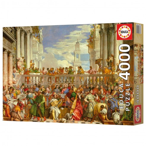 PUZZLE 4000 PIECES THE WEDDING AT...