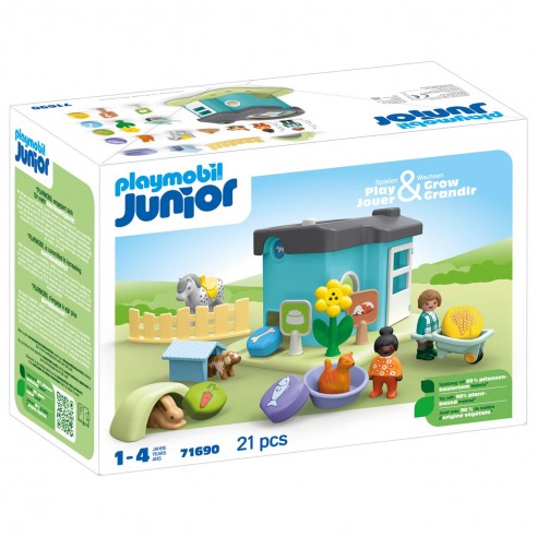 CASA DE ANIMALES JUNIOR 71690 PLAYMOBIL