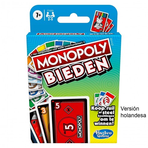 JUEGO MONOPOLY BID HOLANDÉS F1699...