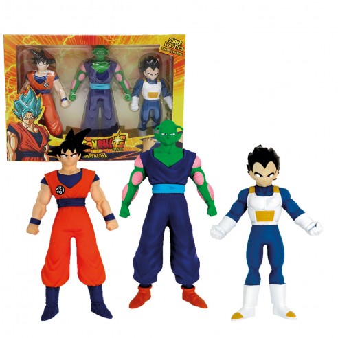 3-PACK MONSTER FLEX DRAGON BALL...