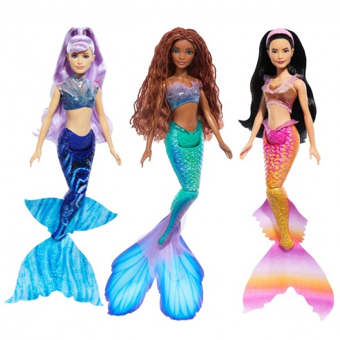 PACK 3 MUÑECAS ARIEL Y SUS HERMANAS...