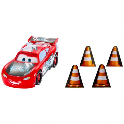 CARS CAR RAY MCQUEEN SKID AND RACE...