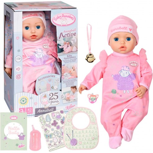 BABY ANNABELL INTERACTIVA 43CM 706626...