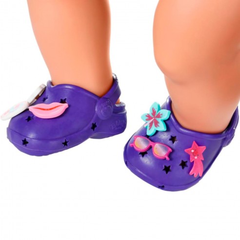 Baby Born Shoes with assorted pins