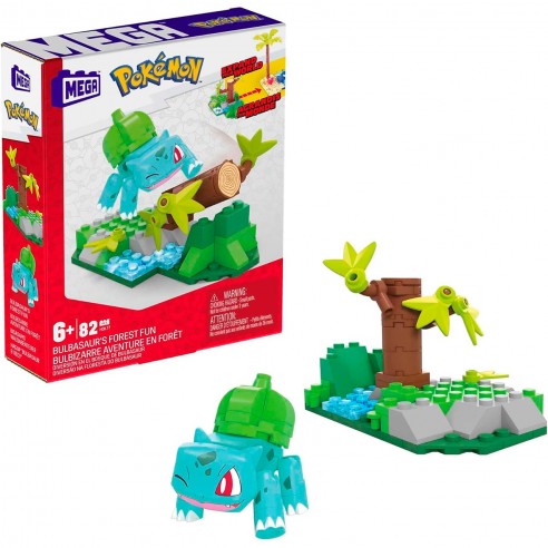 MEGA CONSTRUX POKEMON BULBASAUR EN EL...