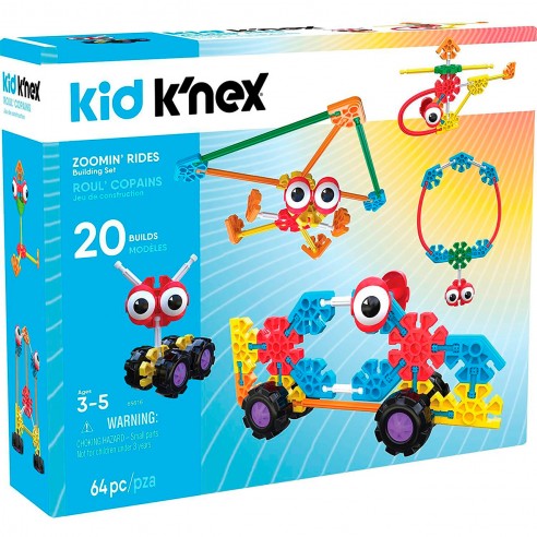 PACK STARTER KID K´NEX ZOOMIN' RIDES...