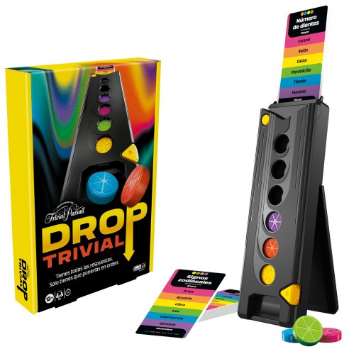 DROP TRIVIAL PURSUIT F9833 HASBRO GAMING