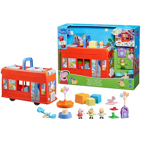 PEPPA PIG 2 IN 1 PARTY BUS F8881...