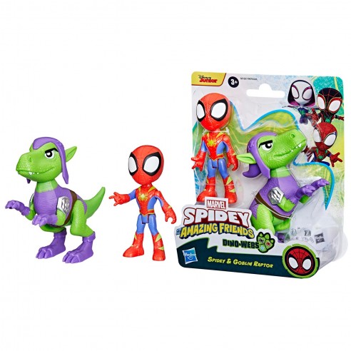 SPIDEY DINO WEBS SPIDEY Y GOBLIN...