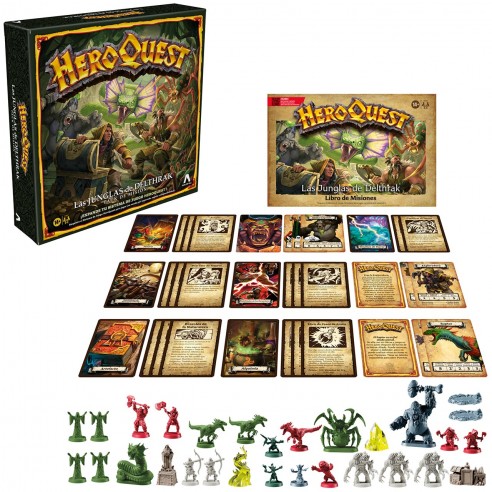 HEROQUEST PACK MISIÓN LAS JUNGLAS DE...