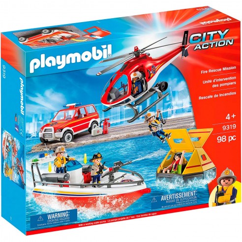 FIRE RESCUE CITY ACTION 9319 PLAYMOBIL