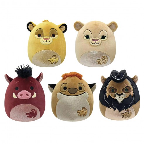 SQUISHMALLOWS 20 CM KING LION...