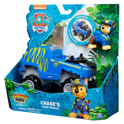 PAW PATROL JUNGLE VEHICLE CHASE...