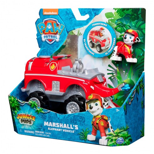 PAW PATROL JUNGLE VEHÍCULO MARSHALL...