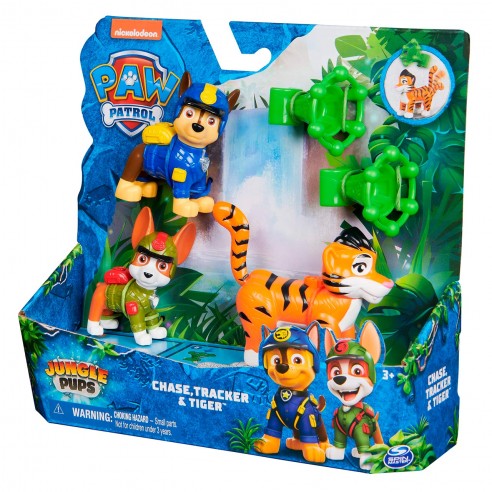 PAW PATROL JUNGLE CHASE AND TRACKER...