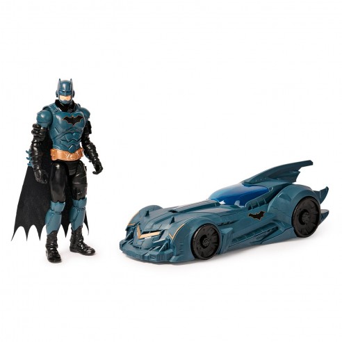 BATMAN FIGURE 30 CM AND BATMOBILE...