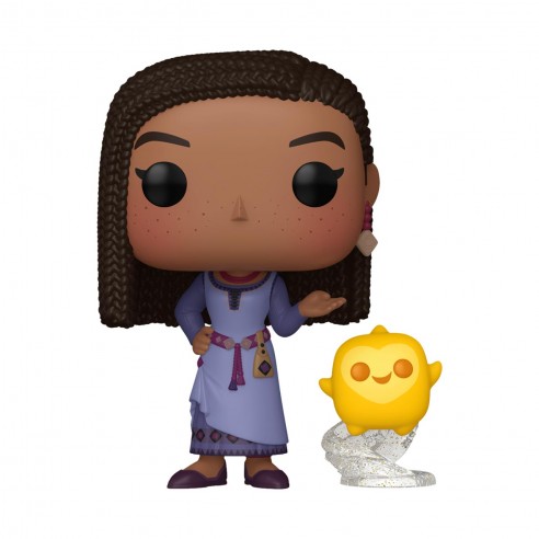 FUNKO POP FIGURA ASHA CON ESTRELLA...