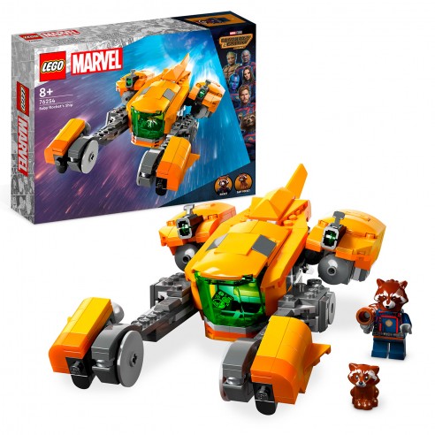 NAVE DE BABY ROCKET LEGO SUPER HEROES...