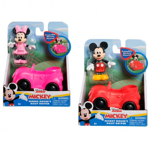 MICKEY MOUSE VEHÍCULO MÁS FIGURA SURTIDO