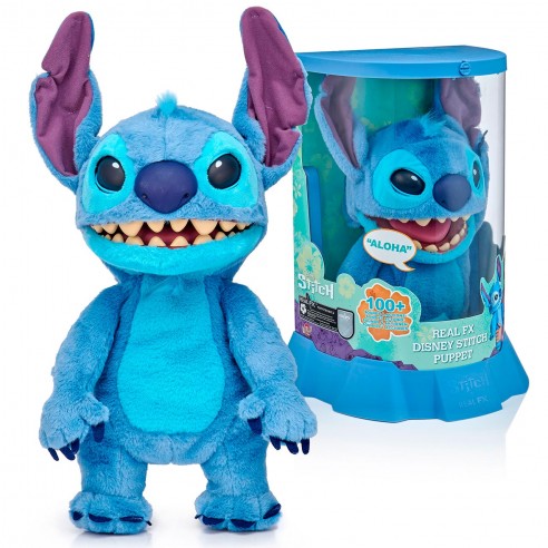 PELUCHE STITCH REAL FX TTC29000 FAMOSA