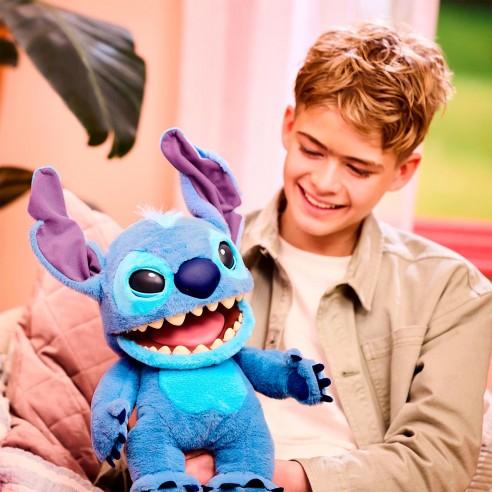 Realistic stitch stuffed animal on sale