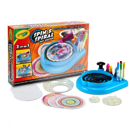 SUPER SET GIRA Y CREA 74-7640 CRAYOLA