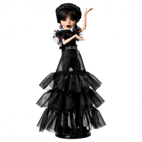 WEDNESDAY DOLL RAVEN DRESS HXJ03 MATTEL