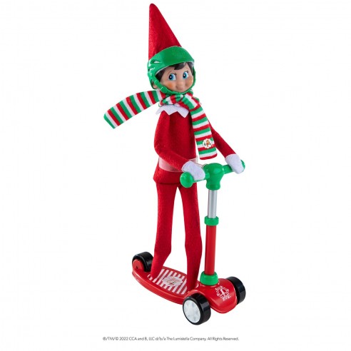 THE ELF ON THE SHELF: PATINETE Y...