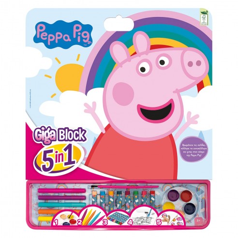 ACTIVITIES GIGA BLOCK 5 IN 1 PEPPA...