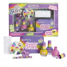 ART KIT UÑAS SUPER GIRL...