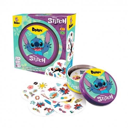 GAME DOBBLE DISNEY STITCH DOBLS07ES...