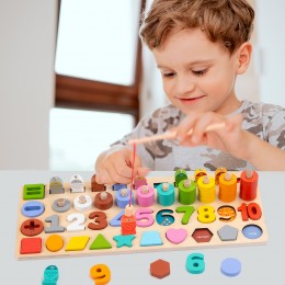 WOODEN PUZZLE NUMBERS AND... 2