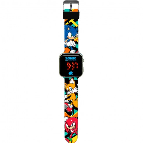 SONIC LED WATCH SNC4228M KIDS LICENSING