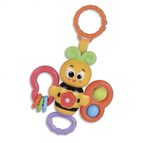 BEE RATTLE WITH HANGER TACHAN