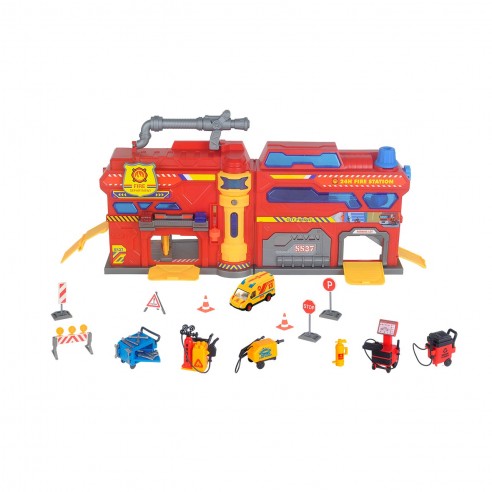 GARAGE BRIEFCASE FIRE STATION TACHAN