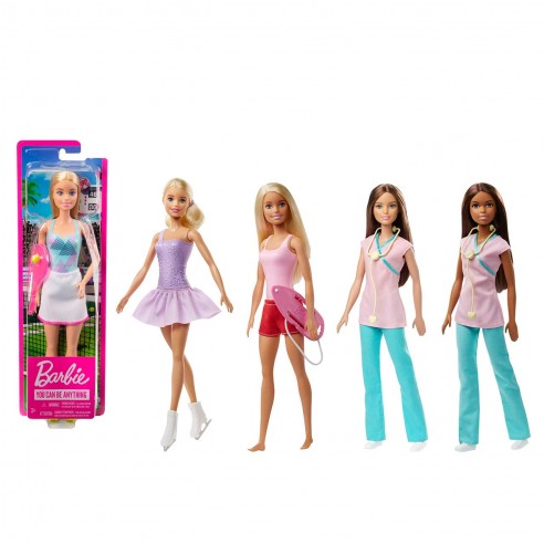 BARBIE ASSORTED DOLL YOU CAN BE FWK89...