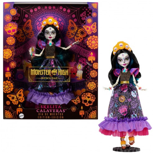 MONSTER HIGH SKELITA SKULLS DOLL...