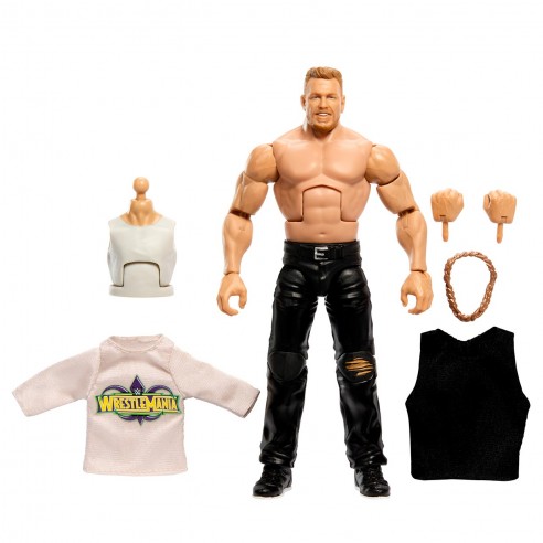 WWE ELITE PAT MCAFEE FIGURE HVJ10 MATTEL