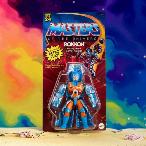 FIGURA ORIGINS ROKKON MOTU HTM93 MATTEL