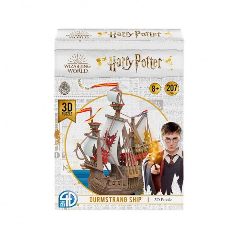 PUZZLE 3D BARCO DURMSTRANG HARRY...